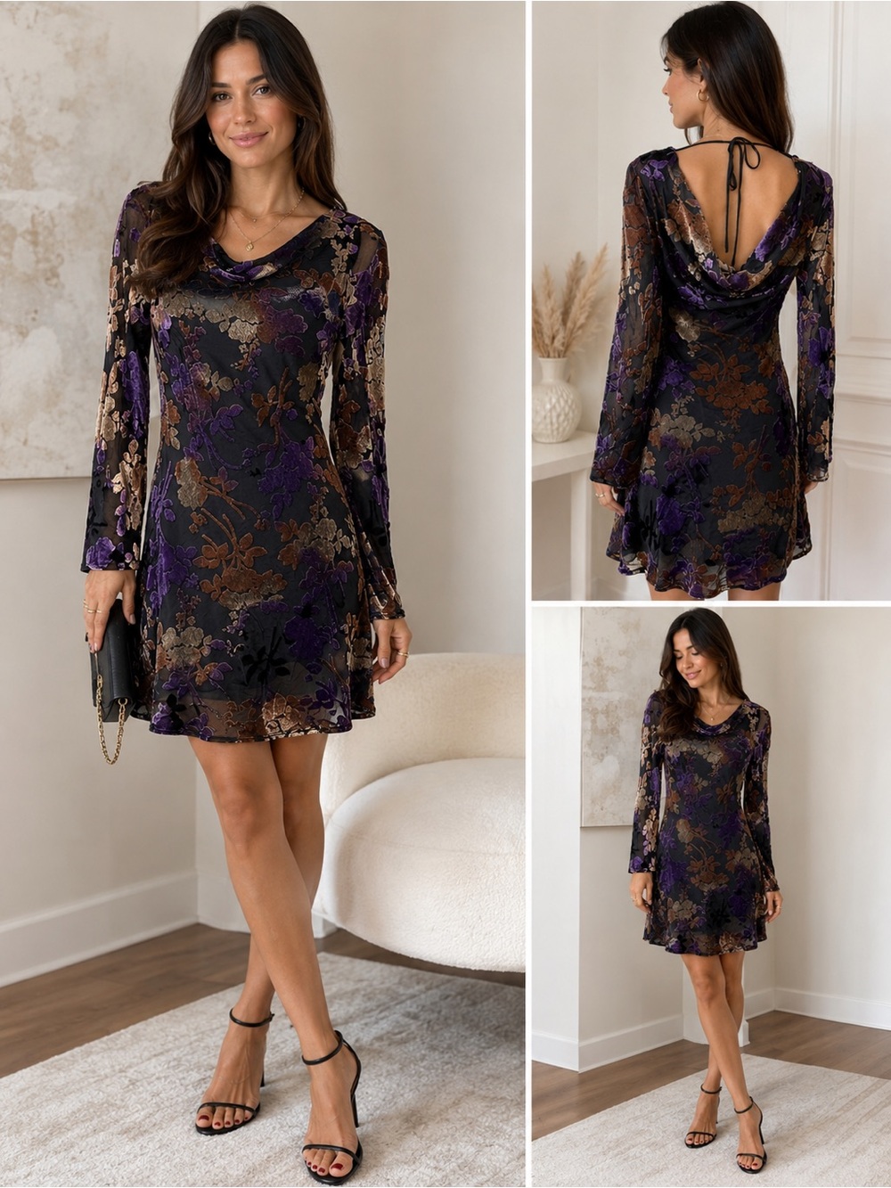 Lucy Paris - Women's Reed Mini Dress NWT Size Small